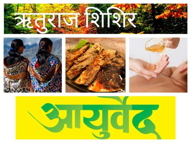 Ayurveda : शिशिर ऋतुचर्या अवांतर, मराठीकथा, मराठीलेखक, मराठीसाहित्य, मराठीआर्टिकल, शिशिर ऋतू, आहारविहार, आयुर्वेद, ऋतुचर्या, Winter Diet, Winter lifestyle, Ayurveda, Ritucharya, Shishir Ritu