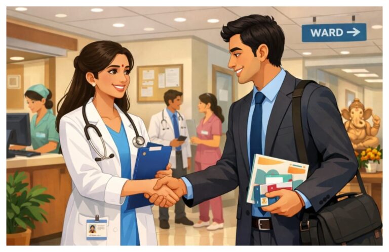 निनादच्या कंपनीची औषधं कोहिनूर हॉस्पिटलकडे का नव्हती? अवांतर, मराठीआर्टिकल, मराठीलेख, मराठीकथा, कथाकहाणी, निनाद आजगांवकर, एमआर निनाद आजगांवकर, कोहिनूर हॉस्पिटल, डॉ. अंजली, मेडिकल रिप्रेझेन्टेटिव्ह, डॉ विजय पाटील, डॉ स्नेहलता पाटील, डॉ अंजली पाटील, सॉरी मॅडम, निनाद अंजली प्रेमकथा,