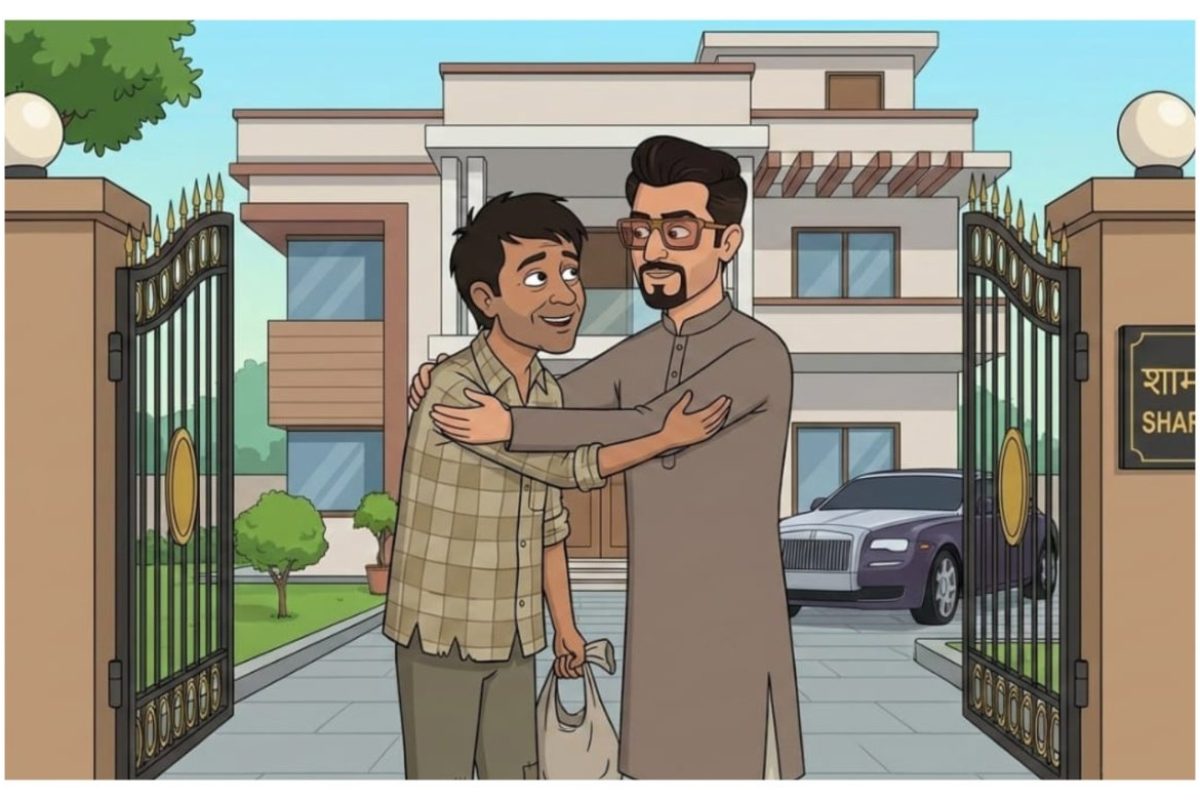 अवांतर, मराठीआर्टिकल, मराठीलेख, मराठीसाहित्य, मराठीकथा, सत्य घटना, सत्यकथा, मनाची श्रीमंती, वामनचा प्रमाणिकपणा, वामनची बेचैनी, केशव वामन मैत्री,