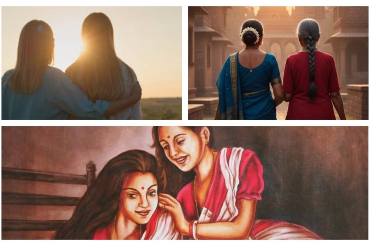 अवांतर, मराठीकथा, मराठीलेखक, मराठीवाचन, सागरगोटे, सुखदु:खाचे सागरगोटे, जीवनातील चढउतार, दोन मैत्रिणी,