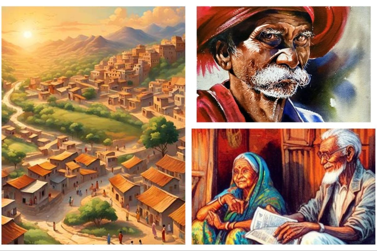 अवांतर, मराठीकथा, मराठीलेखक, मराठीवाचन, मराठीसाहित्य, दोन बायकांचा दादला, रंगा कारभारी, म्हातारपण, रंगा कारभारी रकमा, रंगा कारभारी लक्ष्मी,