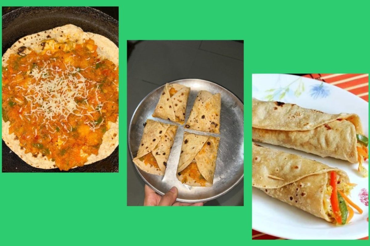 अवांतर, मराठीकथा, मराठीसाहित्य, मराठीलेखक, मराठीआर्टिकल, मराठीस्टोरी, कोंड्याचा मांडा, घरगुती फ्रँकी, शिळ्या पोळ्या, फोडणीची पोळी, व्हेज फ्रँकी