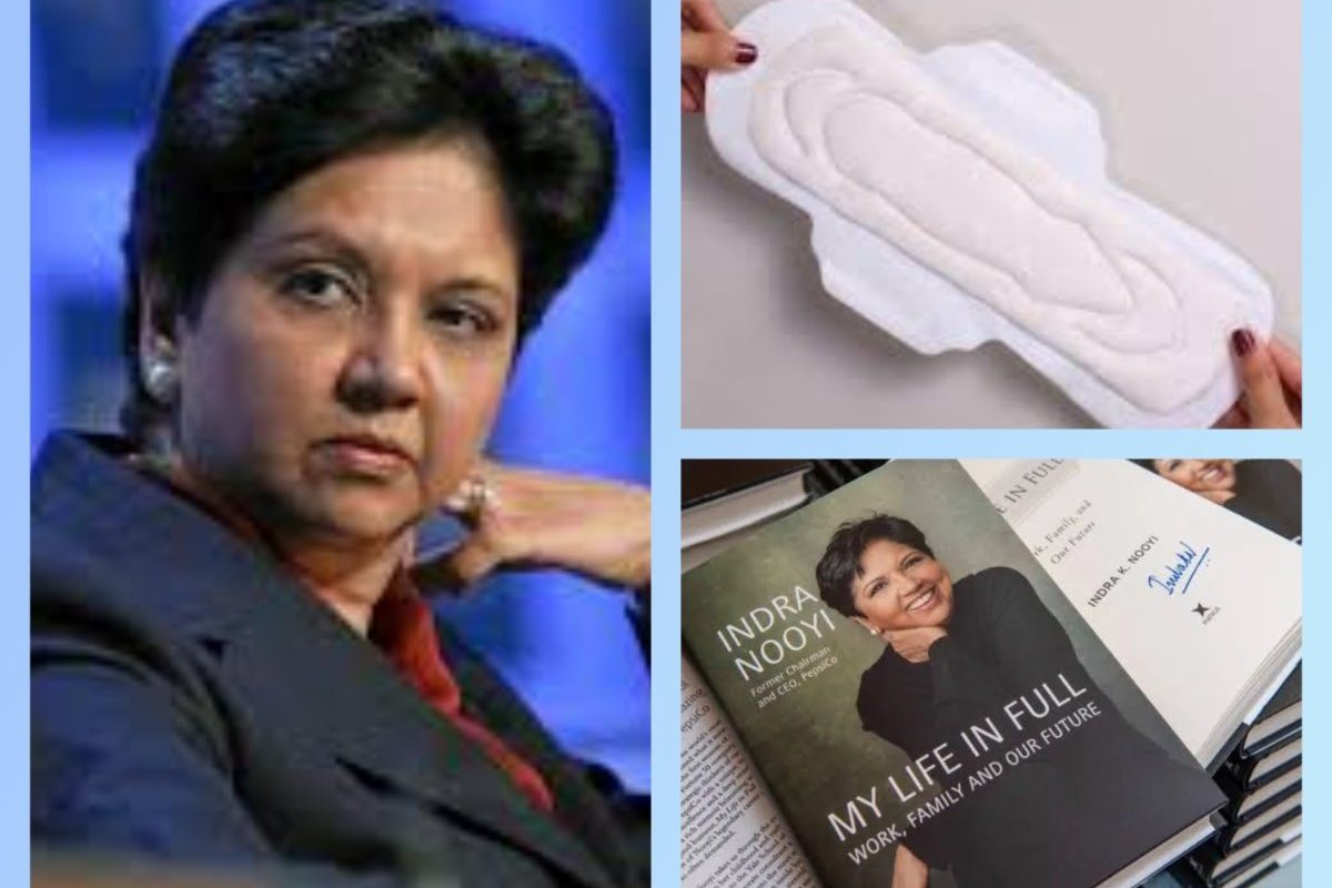 अवांतर, मराठीकथा, मराठीसाहित्य, मराठीलेखक, मराठीआर्टिकल, Sanitary_pads, Indra_Nooyi, My_life_in_full, सॅनिटरीपॅड, इंद्रा नूयी, पॅड