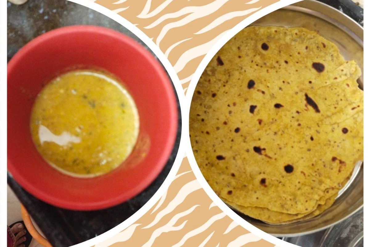 अवांतर, मराठीसाहित्य, मराठीआर्टिकल, Recipe, Shenga Dal, Missi Roti, Tasty, Delicious, चविष्ट शेंगा डाळ, स्वादिष्ट मिस्सी रोटी, शेंगा डाळ, मिस्सी रोटी