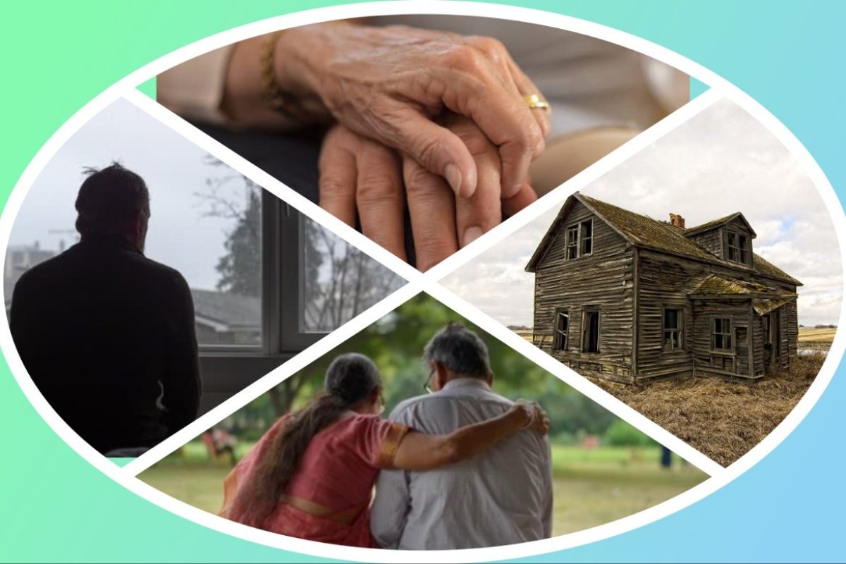 अवांतर, मराठीआर्टिकल, मराठीलेख, संयुक्त कुटुंब, ओस घरे, विभक्त कुटुंब, कृष्णएकांत, एकांत, एकटेपणा, वृद्धाश्रम, पाळणाघर, Joint family, nuclear family, solitude, loneliness, old age home