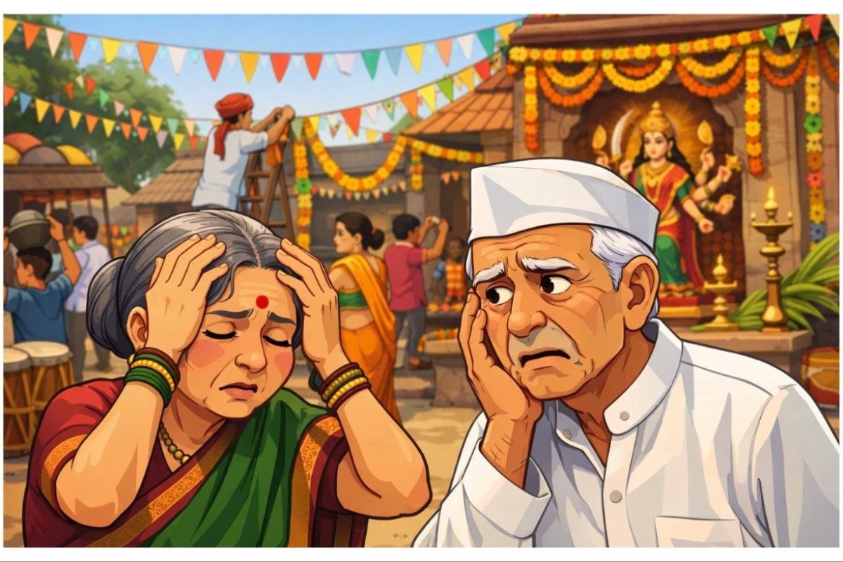 अवांतर, मराठीआर्टिकल, मराठीलेख, मराठीकथा, मी मराठी, अभिजात मराठी, मराठी लेखक, मराठी भाषा, म्हाई, म्हाईचे मानकरी, देवीचा उत्सव, गावाचा उत्सव, पीएफची बुडीत रक्कम, पीएफची गुंतवणूक, पीएफच्या पैशांची फसवणूक, म्हाईचे मानपान,