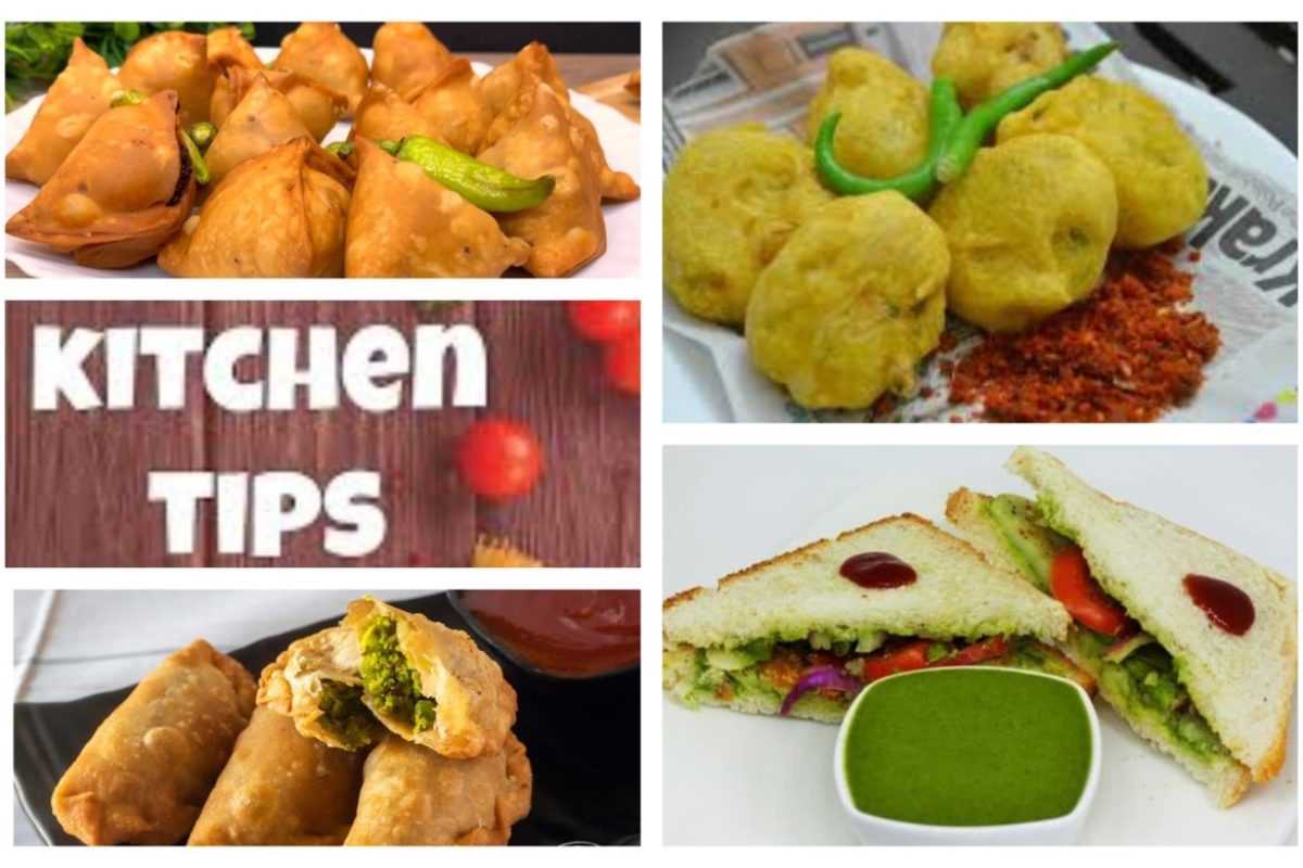 अवांतर, रेसिपी, Recipe, Kitchen Tips, किचन टीप्स, किचन टिप्स, बटाटेवडे, उडीदवडे, सामोसे आणि कचोरी, सँडविच