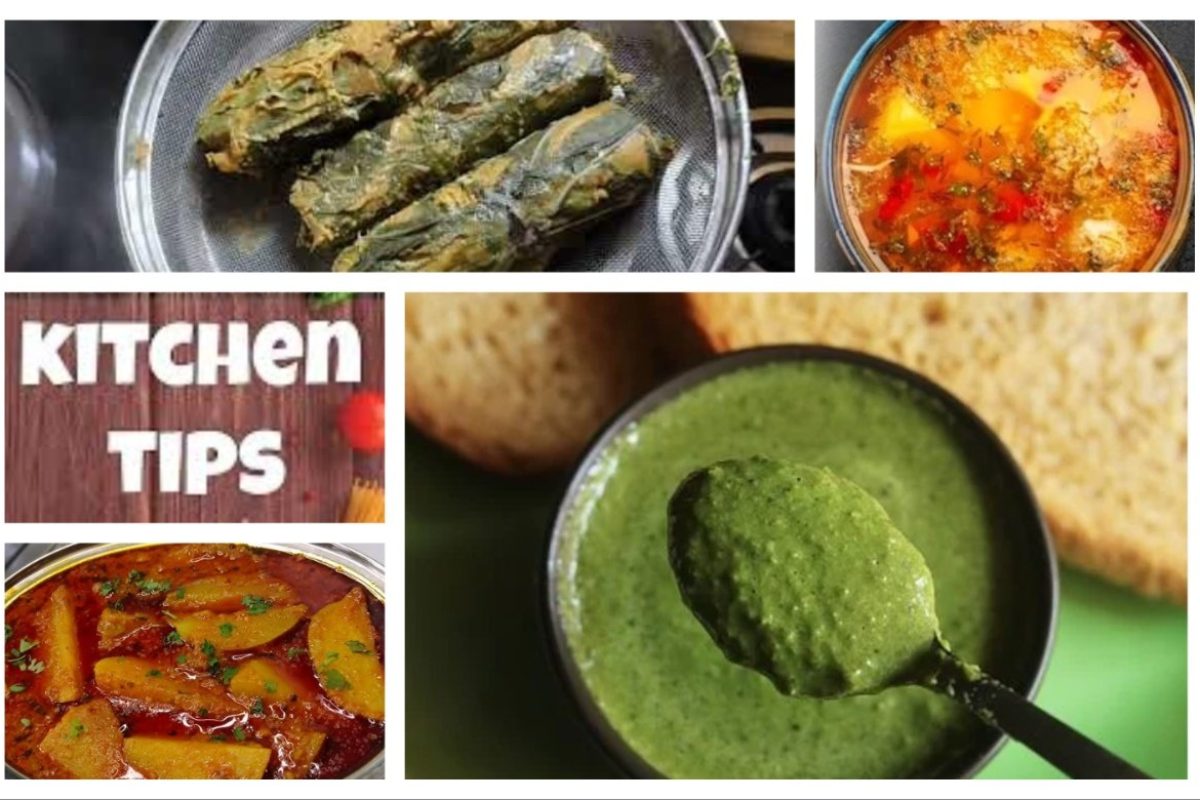 अवांतर, रेसिपी, Recipe, Kitchen Tips, किचन टिप्स, किचन टीप्स, मी मराठी, अभिजात मराठी, मसाल्याच्या रस्सेदार भाज्या, कोथिंबरीची चटणी, सँडविचची चटणी, भाज्यांवरील तवंग, भाज्या टिकवणे, फ्रीजमधील भाज्या,