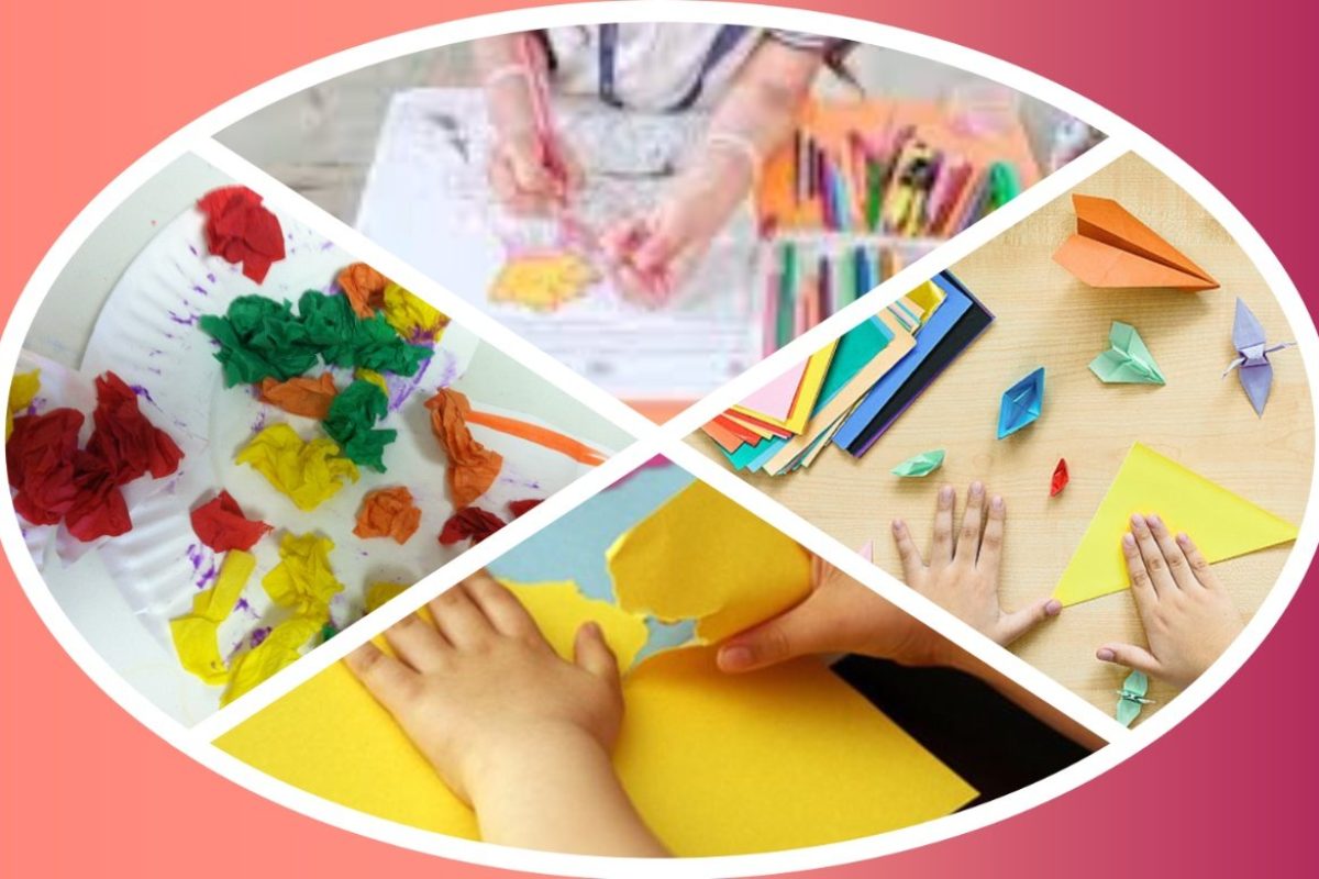 अवांतर, मराठीआर्टिकल, मराठीलेख, शाळाप्रवेश, खेळगट अभ्यासक्रम, हस्तव्यवसाय, फाडकाम, चुरगळा काम, चित्रकला, चित्र रंगवणे, ठसे काम, कागदकाम,