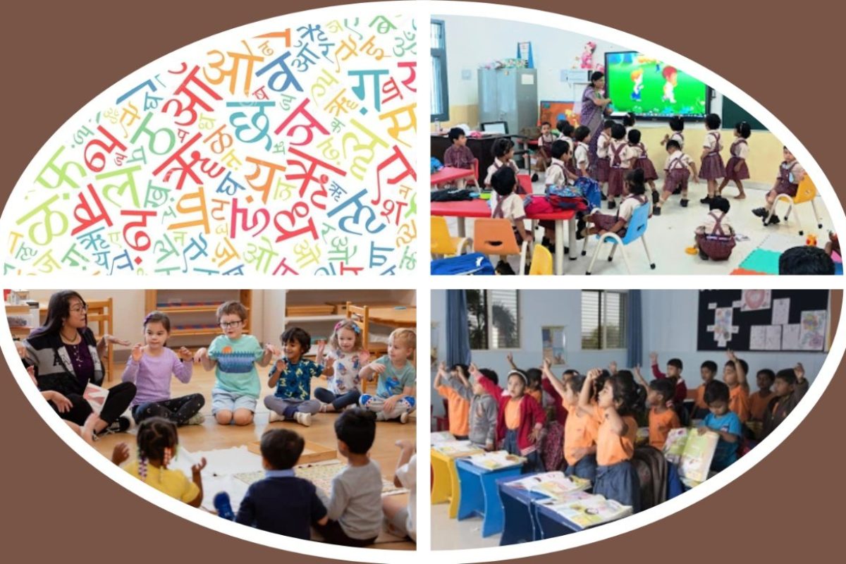 अवांतर, मराठीआर्टिकल, मराठीलेख, शाळाप्रवेश, बालशाळा अभ्यासक्रम, भाषा अभ्यास, संवादाची भाषा, बडबडगीते, गप्पागोष्टी, एक साथ नमस्ते,