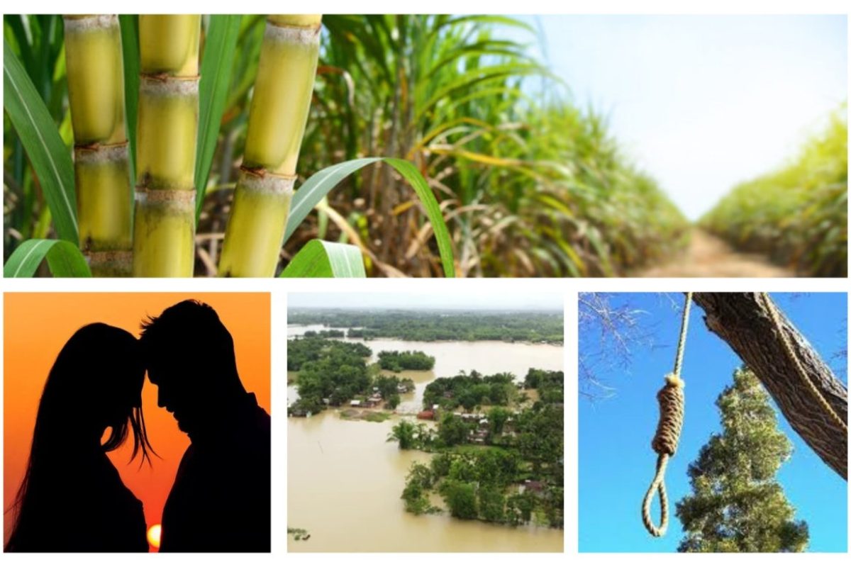 अवांतर, मराठीकथा, मराठीलेखक, मराठीवाचन, शेतकऱ्यांचे प्रश्न, शेतकरीपुत्र, शेतकरी लग्न, आसमानी संकट, पुराचा वेढा, पुराने नुकसान,