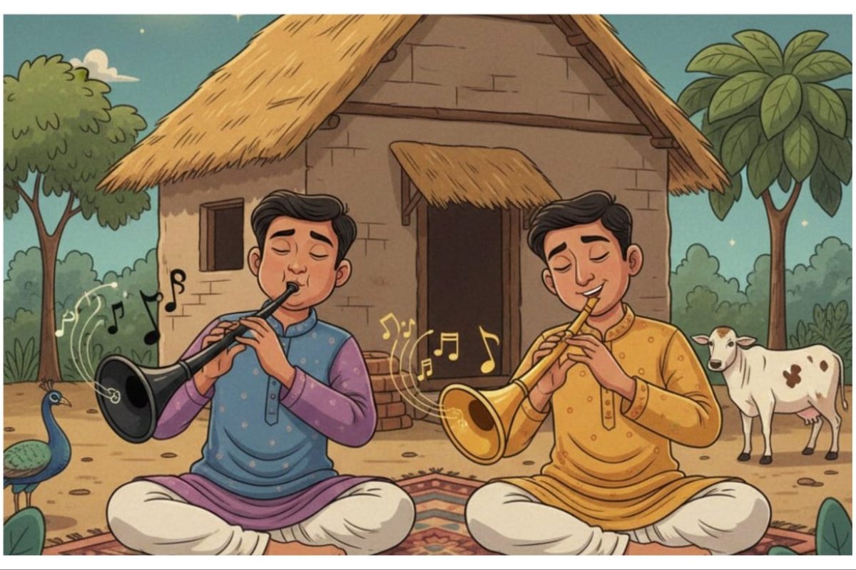 अवांतर, मराठी साहित्य, मराठी आर्टिकल, मी मराठी, अभिजात मराठी, मराठी कथा, मराठी लेख, मराठी लेखक, ग्रामीण कथा, शहनाई वादक, किरीट वादक, संगीत सेवक, संगीत मजूर, संगीत कलावंत, कलावंतांचा स्वाभिमान, वादक सायलू, संगीताचा आनंद, आनंदयात्री,